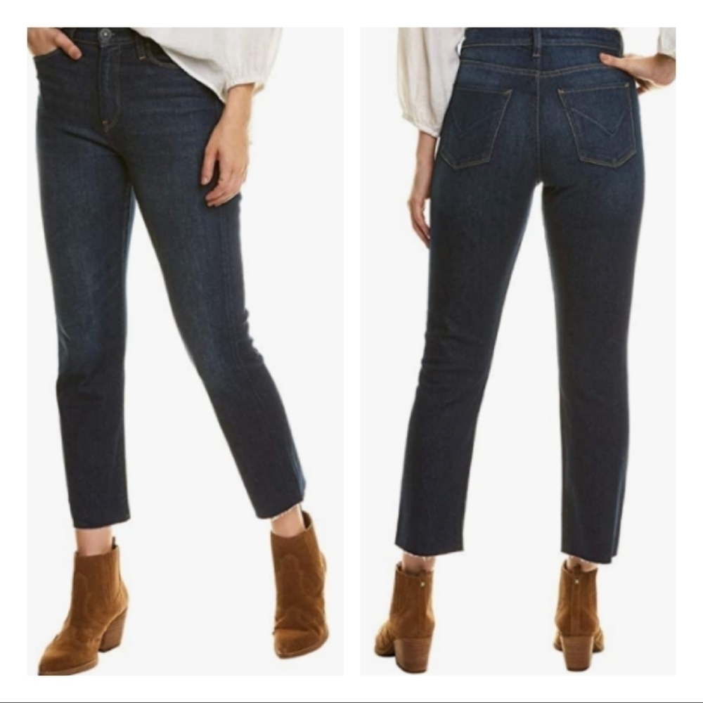 New HUDSON Holly High-Rise Straight Crop Jean SZ 30